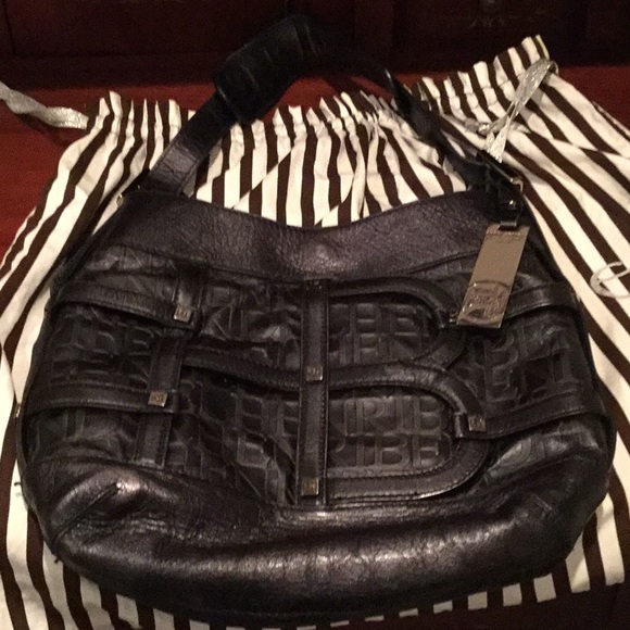 henri bendel Handbags - Henri Bendel Signature “HB”Leather HoBo Handbag